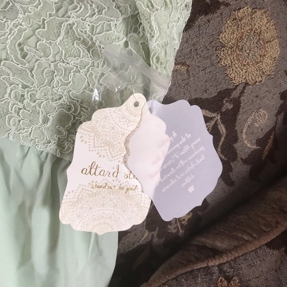 Altar’d state NWT mint green dress, size small - Picture 2 of 3